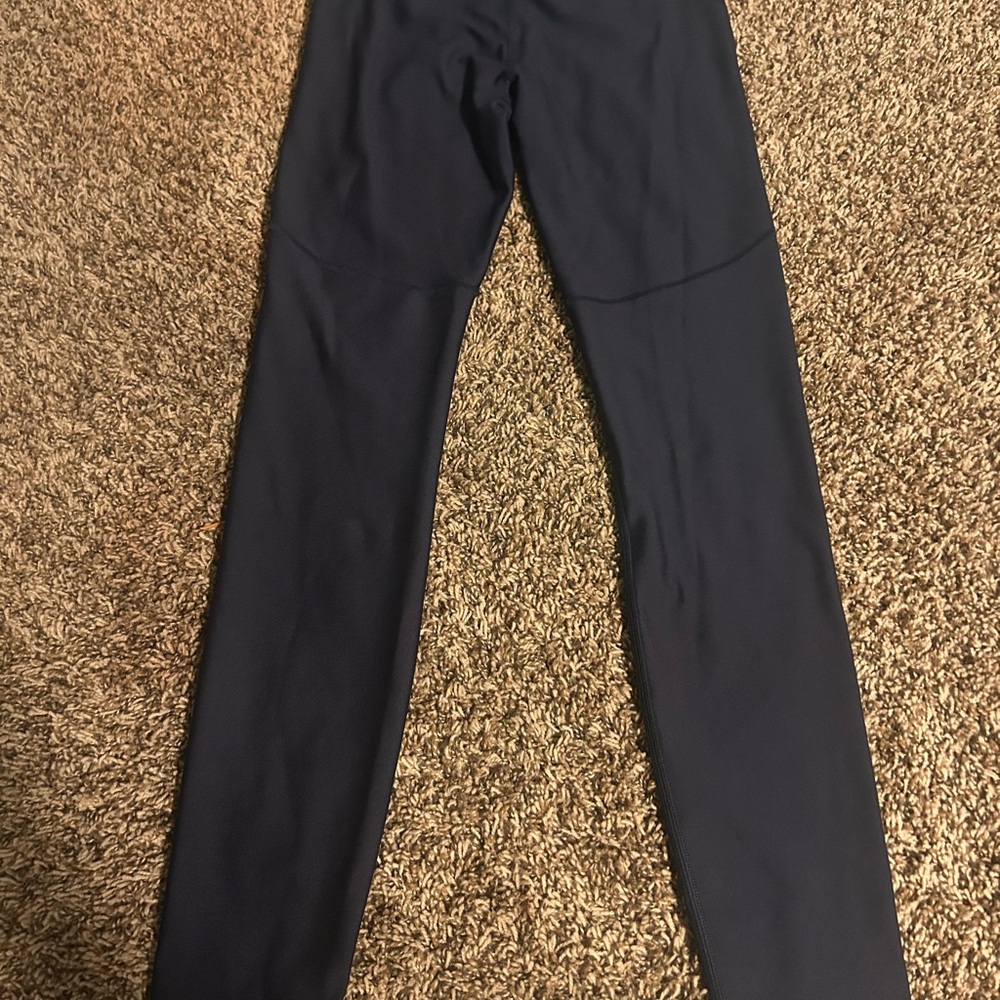 Under Armour Black Leggings with Gold Logo